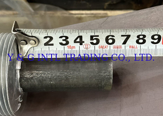 Zusammengestellte Beveled End Fin Tube Fin Dicke 0,3 mm 1 mm